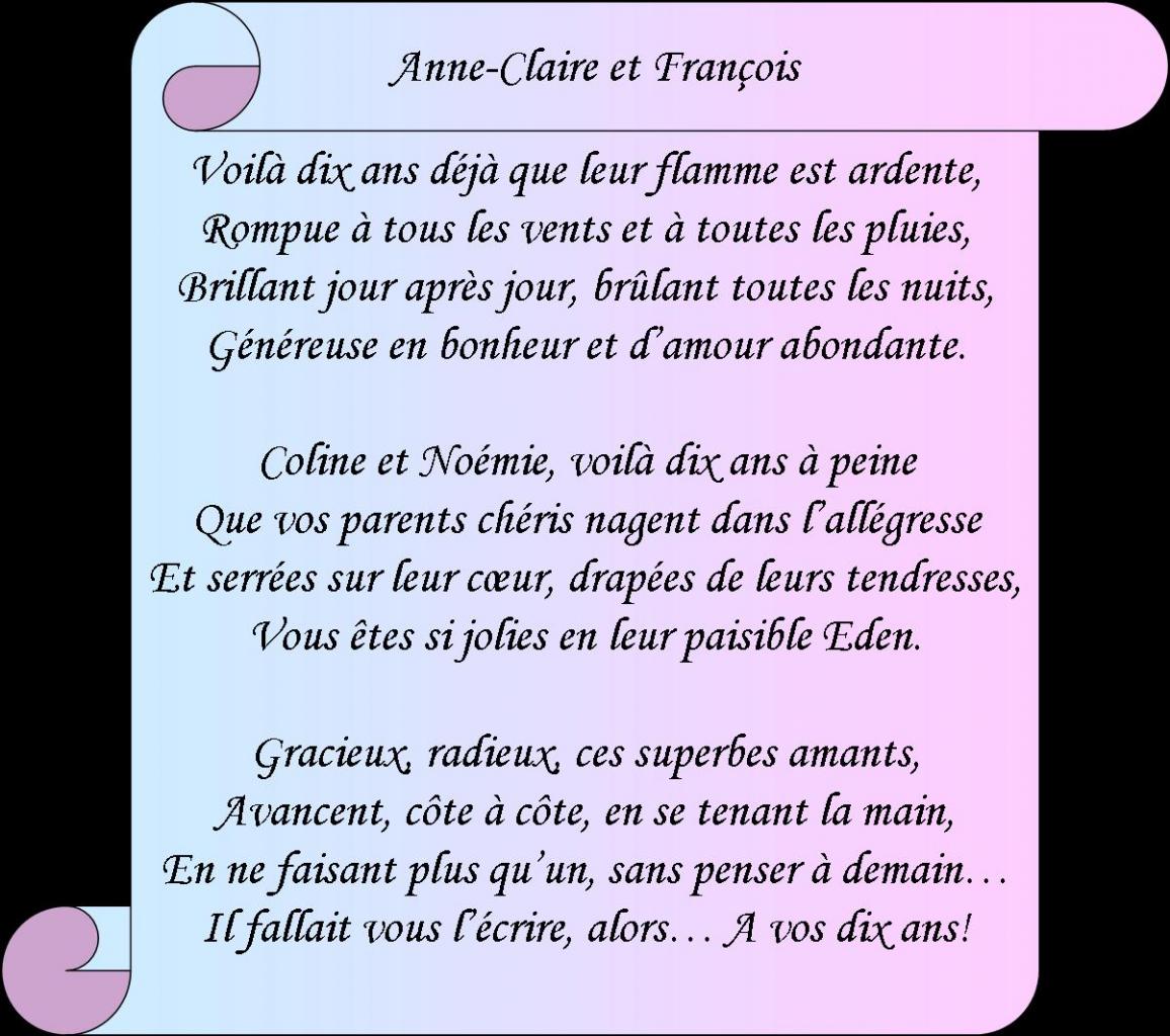 ANNE CLAIRE ET FRANCOIS