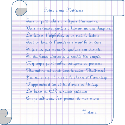 POEME A MA MAITRESSE